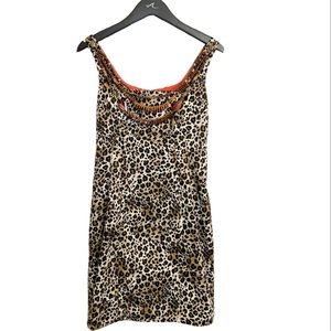 Muse Animal Sheath with Detachable Necklace sz 6